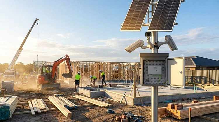 Construction Wireless and CCTV Deployment Solution